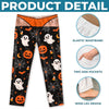 Custom Pajama Pants - Personalized Halloween Gifts For Wife, Daughter, Besties, Sisters, Granddaughter, Grandma, Mom, Yourself - Unapologetically Spooky Today