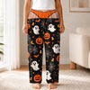 Custom Pajama Pants - Personalized Halloween Gifts For Wife, Daughter, Besties, Sisters, Granddaughter, Grandma, Mom, Yourself - Unapologetically Spooky Today