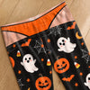 Custom Pajama Pants - Personalized Halloween Gifts For Wife, Daughter, Besties, Sisters, Granddaughter, Grandma, Mom, Yourself - Unapologetically Spooky Today