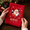 Custom Cotton Napkin - Personalized Christmas Birthday Gifts For Mom, Dad, Brother, Sister - Tis The Season To Smile
