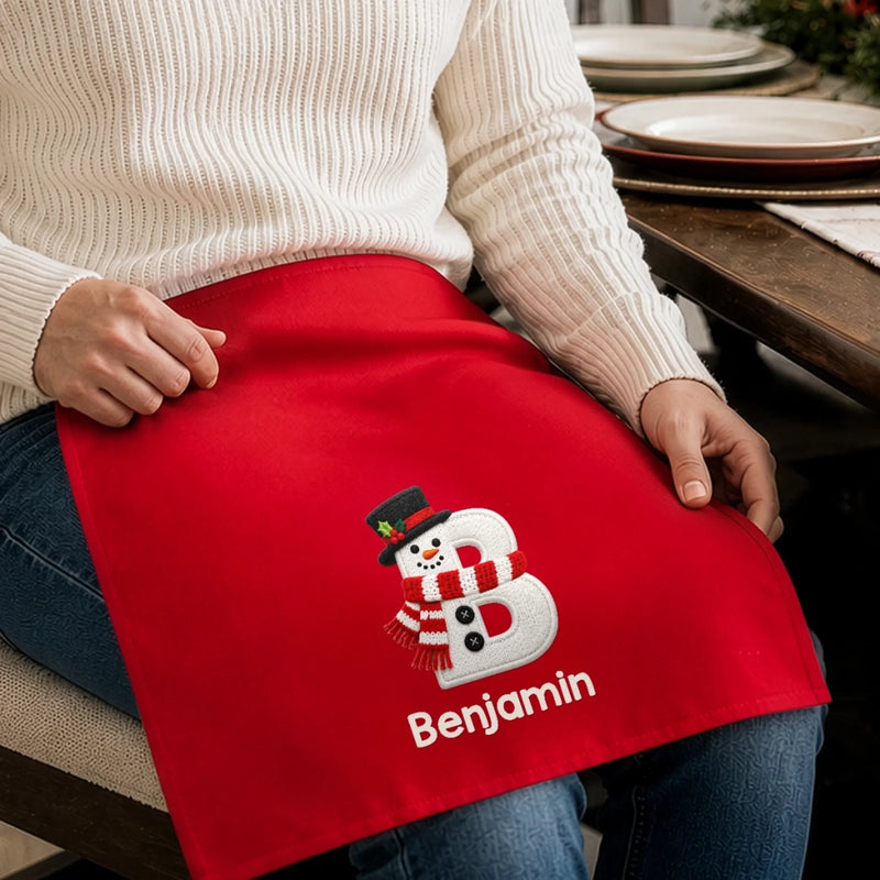 Custom Cotton Napkin - Personalized Christmas Birthday Gifts For Mom, Dad, Brother, Sister - Sweet Holiday Magic Starts Here
