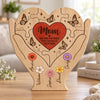 Custom Shaped Wooden Art Puzzle - Personalized Mother's Day Father's Day Birthday Gifts For Mom, Dad, Grandma, Grandpa - Where Every Piece Holds Love