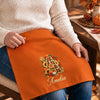 Custom Cotton Napkin - Personalized Birthday Gifts For Mom, Dad, Brother, Sister - Warm Fall Wishes To All