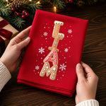 Custom Cotton Napkin - Personalized Christmas Birthday Gifts For Mom, Dad, Brother, Sister - Let The Holiday Magic Begin