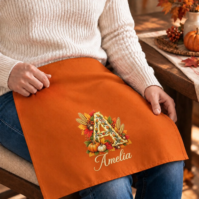 Custom Cotton Napkin - Personalized Birthday Gifts For Mom, Dad, Brother, Sister - Grateful Hearts Gather Together Today