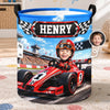 Custom Photo Laundry Basket - Personalized Birthday Gifts For Kids - Built To Explore