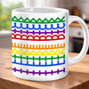 Hidden Message Mug - Christmas Gift For Brothers, Coworkers, Friends, Boss, White Elephant Gift - Sleigh The Gift Game