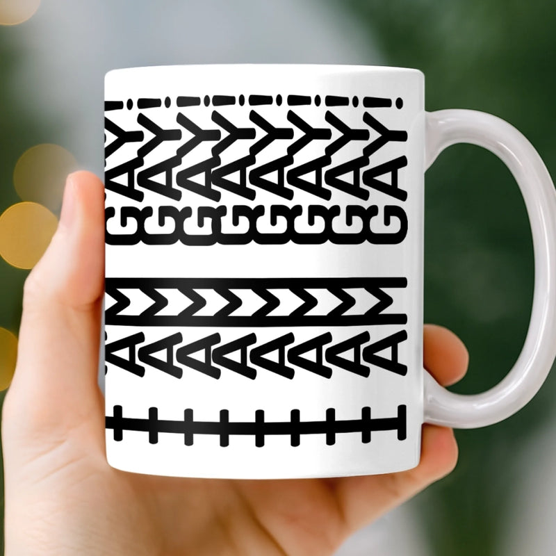 Hidden Message Mug - Funny Christmas Gift For Him, Coworkers, Boss, White Elephant Gift - Slightly Mischievous