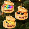 Custom Squishy Acrylic Ornament - Personalized Christmas Birthday Gifts For Kids - Sweet Little Dumpling Of Mine