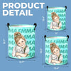 Custom Laundry Basket - Personalized Birthday Gifts For Kids - Shine Bright Like A Star