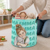 Custom Laundry Basket - Personalized Birthday Gifts For Kids - Shine Bright Like A Star