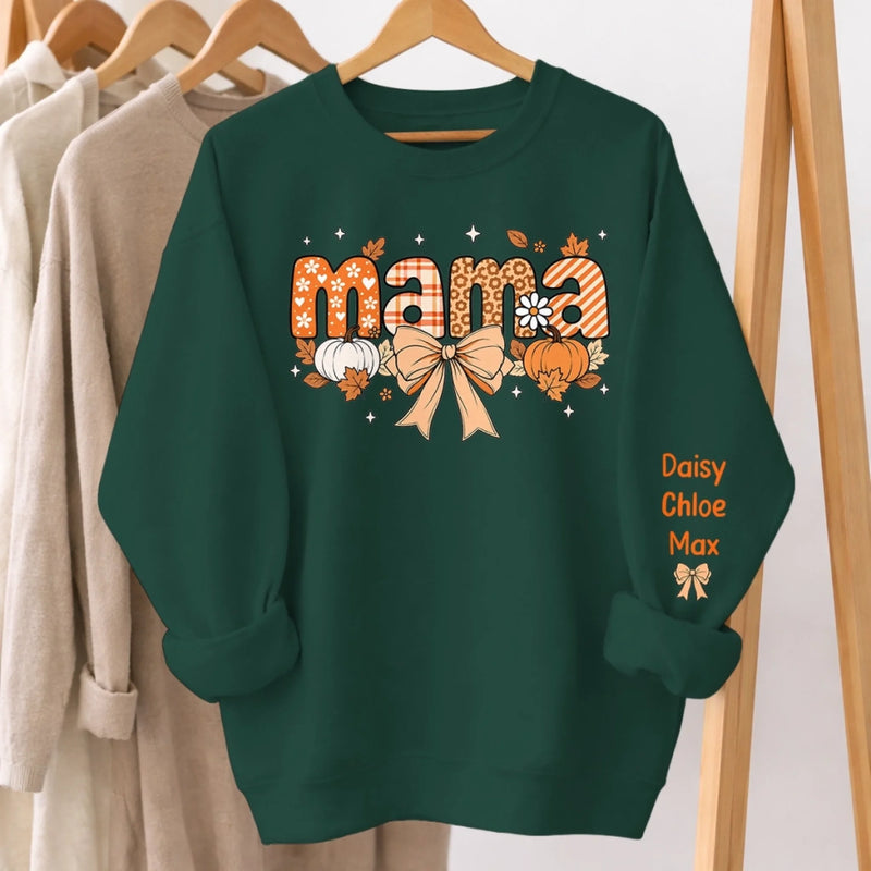Custom Unisex Sweater, Hoodie - Personalized Birthday Gifts For Mom, Grandma - Gather With Gratitude