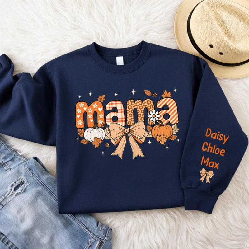 Custom Unisex Sweater, Hoodie - Personalized Birthday Gifts For Mom, Grandma - Gather With Gratitude