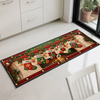 Custom Stocking Runner Rug - Personalized Christmas Birthday Gifts For Grandma, Grandpa - Stockings Full Of Love