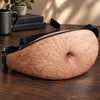 Custom Funny Belly Fanny Pack - Personalized Birthday Gifts For Husband, Son, Grandson, Brother, Grandpa, Dad, Yourself - Big Belly, Bigger Smiles