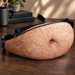 Custom Funny Belly Fanny Pack - Personalized Birthday Gifts For Husband, Son, Grandson, Brother, Grandpa, Dad, Yourself - Big Belly, Bigger Smiles