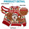 Custom Photo Ugly Sweatshirt - Personalized Christmas Birthday Gifts For Dog Cat Lovers, Dog Dad And Mom, Cat Owners - Pawsitively Merry