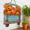 Custom Pumpkin Wood Sign - Personalized Birthday Gifts For Grandma, Grandpa - Fall Is Better Together