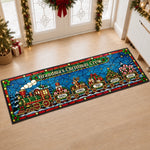 Custom Runner Rug - Personalized Christmas Birthday Gifts For Grandma, Grandpa - Slay The Festive Season