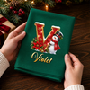 Custom Snowman Cotton Napkin - Personalized Christmas Birthday Gifts For Mom, Dad, Brother, Sister - Sparkle Shine Celebrate copy