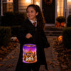 Custom LED Light Bucket Bag - Personalized Halloween Birthday Gifts For Kids - A Little Boo For You