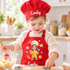 Custom Photo Apron Chef Hat Set - Personalized Birthday Gifts For Kids - Too Sweet To Resist