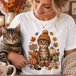 Custom Pet Photo Fall Pumpkin Patch Gifts for Dog Lovers - Personalized Apparel