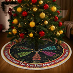 Custom Name Christmas Family Gifts - Personalized Tree Skirt