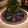 Custom Tree Skirt - Personalized Christmas Birthday Gifts For Mom, Dad, Brother, Sister - The Heart Of Christmas Is Family