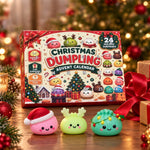 Custom Christmas Dumpling Countdown Gifts for Kids - Personalized Advent Calendar