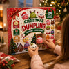 Dumpling Advent Calendar - Christmas Birthday Gifts For Mom, Dad, Brother, Sister, Kids -