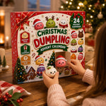 Custom Christmas Dumpling Countdown Gifts for Kids - Personalized Advent Calendar