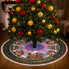 Custom Tree Skirt - Personalized Christmas Birthday Gifts For Grandma, Grandpa - All Aboard For Christmas