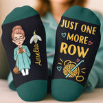 Custom Name Crochet Gifts for Women - Personalized Middle Tube Socks
