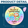 Custom Squishy Ceramic Ornament - Personalized Christmas Birthday Gifts For Kids - Squishy Season Is Here