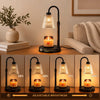 Custom Photo Candle Warmer Lamp - Personalized   Pet Memorial Sympathy Gifts For Dogs, Cats - Angel Paws In Light