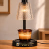 Custom Photo Candle Warmer Lamp - Personalized   Pet Memorial Sympathy Gifts For Dogs, Cats - Angel Paws In Light