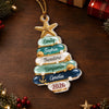 Custom Premium 3D Ornament - Personalized Christmas Birthday Gifts For Mom, Dad, Brother, Sister - Anchored In Holiday Love
