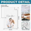 Custom Photo Kitchen Towel - Personalized Anniversary Wedding Gifts For Husband And Wife, Him And Her - Forever And Always, Us