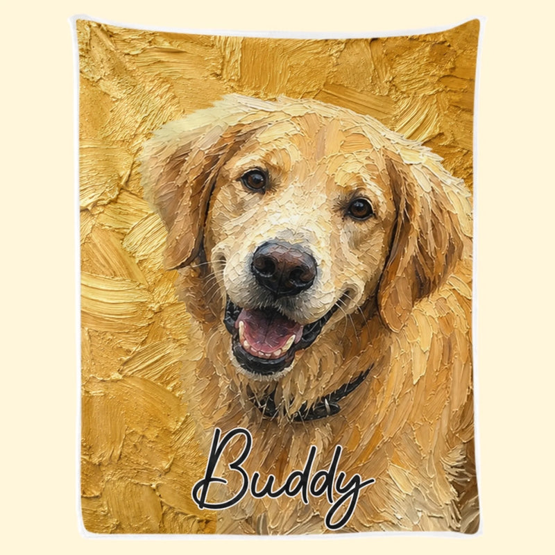 Custom Photo Blanket - Personalized Birthday Gifts For Dog Cat Lovers, Dog Dad And Mom, Cat Owners - Snuggle Up With Fur