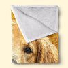 Custom Photo Blanket - Personalized Birthday Gifts For Dog Cat Lovers, Dog Dad And Mom, Cat Owners - Snuggle Up With Fur