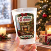 Custom Party Cups - Personalized Christmas Birthday Gifts For Mom, Dad, Brother, Sister - Warm Wishes And Happy Times