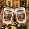Custom Party Cups - Personalized Christmas Birthday Gifts For Mom, Dad, Brother, Sister - Warm Wishes And Happy Times