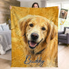Custom Photo Blanket - Personalized Birthday Gifts For Dog Cat Lovers, Dog Dad And Mom, Cat Owners - Snuggle Up With Fur