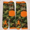 Custom Crew Socks - Personalized Birthday Hunting Gifts For Hunters, Husband, Son, Grandson, Brother, Grandpa, Dad, Yourself - Always Ready For Big Hunts