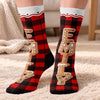 Custom Crew Socks - Personalized Christmas Birthday Gifts For Mom, Dad, Brother, Sister - Holiday Cheer In The Air