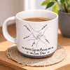 Custom Pottery Mug - Personalized Christmas Birthday Gifts For Mom, Dad, Brother, Sister - Forever Linked Together