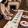 Custom Table Runner - Personalized Christmas Birthday Gifts For Mom, Dad, Brother, Sister - Our Holiday Story Continues