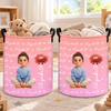 Custom Photo Laundry Basket - Personalized Birthday Gifts For Kids - Little Joys Big Smiles