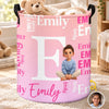 Custom Photo Laundry Basket - Personalized Birthday Gifts For Kids - Growing Curious Every Day
